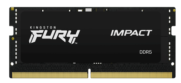 Kingston FURY Impact - DDR5 - sett - 32 GB: 2 x 16 GB - SO DIMM 262-pin - 6000 MHz / PC5-48000 - ikke-bufret (KF560S38IBK2-32)