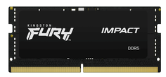 Kingston FURY Impact - DDR5 - sett - 32 GB: 2 x 16 GB - SO DIMM 262-pin - 6000 MHz / PC5-48000 - ikke-bufret