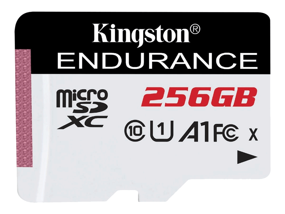 KINGSTON 256GB microSDXC Endurance 95R/45W C10 A1 UHS-I Card Only (SDCE/256GB)