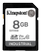 KINGSTON 8G SDHC Industrial pSLC Class 10, UHS-I, U3, V30, A1 SD-Card