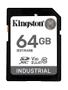 KINGSTON 64G SDXC Industrial pSLC  Class10, UHS-I,U3,V30, A1 SD-Card