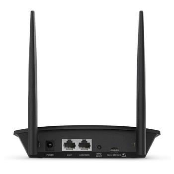 TP-LINK TL-MR100 WiFi N300 4G LTE Modem Router LAN+WAN/ LAN+SIM slot (TL-MR100)