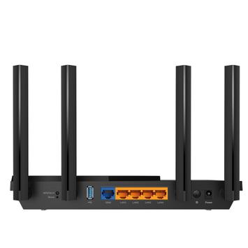 TP-Link Archer AX55 V1 - Wireless router - 4-port switch - GigE - 802.11a/ b/ g/ n/ ac/ ax - Dual Band (ARCHER AX55)