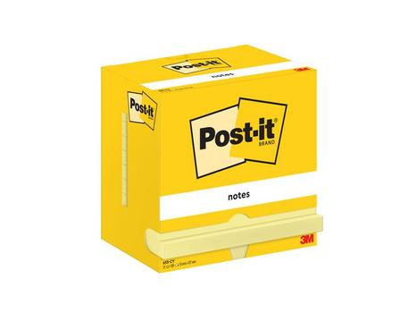POST-IT notes blok 76x127mm gul 12 blk (7100290165)