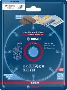 BOSCH Carbide Multiwheel 125x22 23mm EXPERT (2608901189)