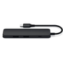 SATECHI Slim Usb-c Multiport Adapter W/4k HDMI & 2Xusb3.0 BK (ST-CMAK)