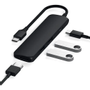 SATECHI Slim Usb-c Multiport Adapter W/4k HDMI & 2Xusb3.0 BK (ST-CMAK)