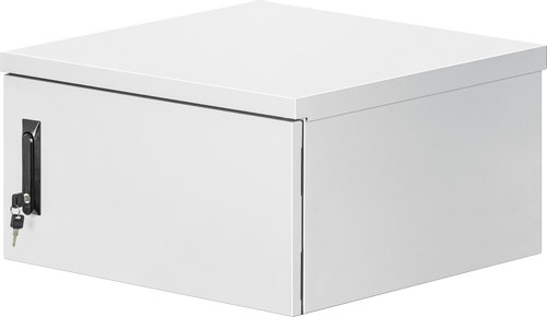 INTELLINET Industrial IP55 19" Wall Mount Cabinet  6U with Integrat (716086)