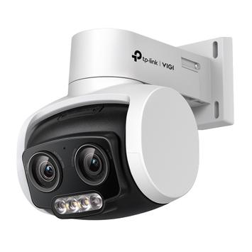 TP-Link VIGI C540V New VIGI 4MP Outdoor Full-Color Dual-Lens Varifocal Pan Tilt Network Camera 4MP Super-High Definition: 4MP offers more than enough pixels to pick up some of the more discreet details. 24h F (VIGI C540V)