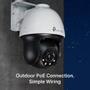 TP-LINK 4MP Full-Color Pan/Tilt Network Camera
SPEC:H.265+/ H.265/ H.2 (VIGI C540(4mm))