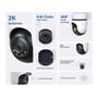 TP-LINK Outdoor Pan/Tilt Security WiFi Camera 2K Resolution-With The Resolution of 2304x1296px (TAPO C510W)