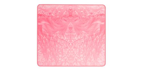 DELTACO PMP80 Mousepad, 450x400x4mm,  stitched edges, pink (GAM-156-P)