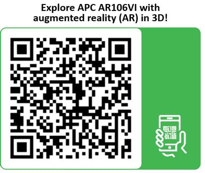 APC NetShelter WX 6U Wall Mount Cabinet (AR106VI)