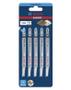BOSCH EXPERT jigsaw blades T308B 5pcs Wood 2-side clean (2608900551)