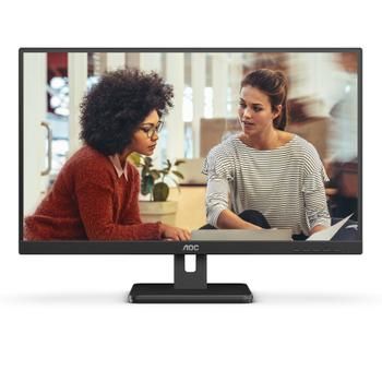 AOC C Essential-line Q27E3UAM/ BK - LED monitor - 27" - 2560 x 1440 QHD @ 75 Hz - VA - 350 cd/m² - 4000:1 - 4 ms - HDMI, DisplayPort - speakers - textured black (Q27E3UAM)