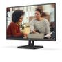 AOC C Essential-line Q27E3UAM/ BK - LED monitor - 27" - 2560 x 1440 QHD @ 75 Hz - VA - 350 cd/m² - 4000:1 - 4 ms - HDMI, DisplayPort - speakers - textured black (Q27E3UAM)