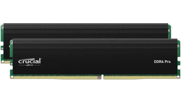 Crucial Pro 64GB Kit (32GBx2) DDR4-3200 UDIMM (CP2K32G4DFRA32A)