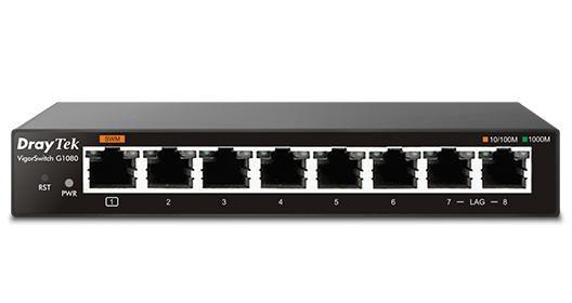 DRAYTEK Vigorswitch G1080 Managed L2 (VSWITCHG1080-DE-AT-CH)