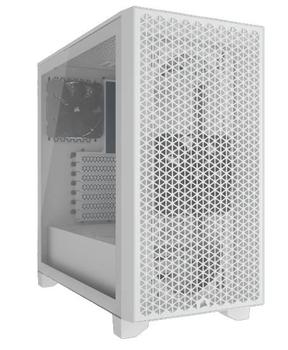 CORSAIR 3000D Airflow Mid Tower ATX-kotelo,  sivuikkunalla,  valkoinen (CC-9011252-WW)