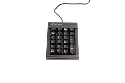 BAKKER & EIKHUIZEN Goldtouch numeric compact keyboard black (BNEGTBNUM)