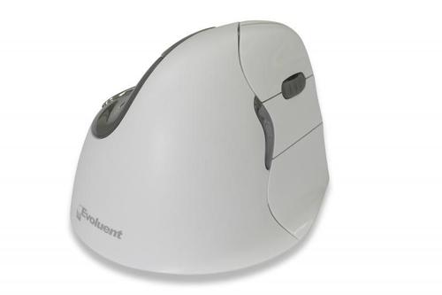 BAKKER & EIKHUIZEN Maus Bakker Evoluent 4 VerticalMouse Rechts weiß Bluetooth retail (BNEEVR4WB)