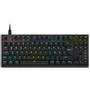 CORSAIR K60 PRO TKL optisch-mechanische Gaming-Tastatur, RGB-Beleuchtung, Corsair OPX - schwarz