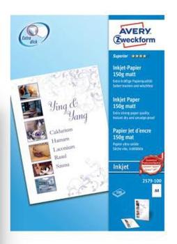 AVERY Photo Paper A4 White (2579-100)