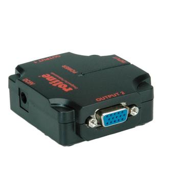 ROLINE VGA Video Splitter, 450 MHz, (14.01.3534)