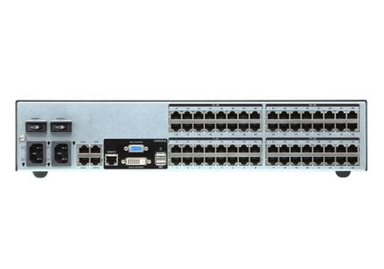 ATEN KN4164V, 10/ 100/ 1000Base-T(X),  USB, PS/2, USB, PS/2, DVI-D, DVI-D,USB A,VGA (D-Sub), Mini-USB (KN4164V)