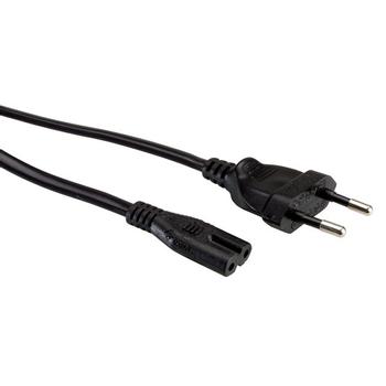 ROLINE Euro Power Cable, 2-pin, black, 1.8m (19.07.2096)