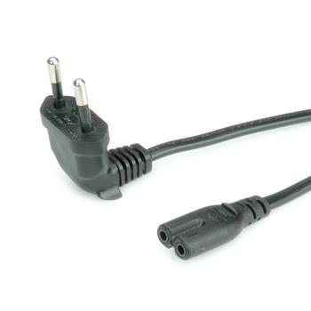 ROLINE Power Cable Euro CEE7/16 to C7. Black 1.8m (19.07.2093)