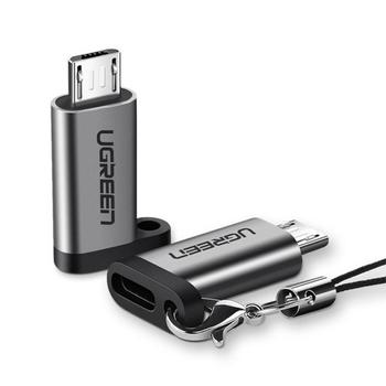 UGREEN USB-C to Micro-USB Adapter - Grey (50590)
