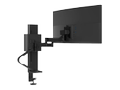 ERGOTRON TRACE SINGLE MONITOR PANEL CLAMP MATTE BLACK ACCS
