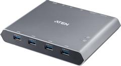 ATEN 2-Port USB-C 4K DisplayPort KVM Dock Switch