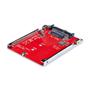 STARTECH M.2 TO U.3 ADAPTER/ CONVERTER - M2 NVME SSD TO 2.5INCH U.3 CABL (1M25-U3-M2-ADAPTER)