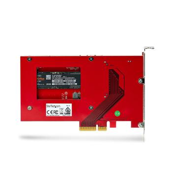 STARTECH M.2 TO U.3 ADAPTER/ CONVERTER - M2 NVME SSD TO 2.5INCH U.3 CABL (1M25-U3-M2-ADAPTER)