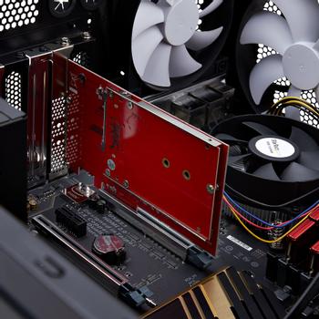 STARTECH M.2 TO U.3 ADAPTER/ CONVERTER - M2 NVME SSD TO 2.5INCH U.3 CABL (1M25-U3-M2-ADAPTER)