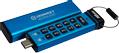 KINGSTON 16GB USB-C IRONKEY KEYPAD 200C FIPS 140-3 LVL 3(PENDING)AES-256 INT