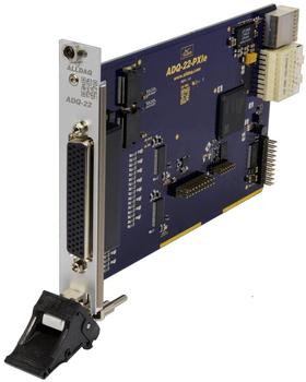 ALLDAQ ADQ-22-PXIe / Digital-I/ O-Karte,  32 isolierte DIs, 32 isolierte DOs mit Leistungstreiber,  16 TTL-DIOs ADQ-Link (ADQ-22-PXIe)