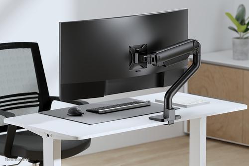 Neomounts by Newstar s DS70S-950BL1 - Mounting kit (desk mounting arm) - full-motion - for Monitor - aluminium - black - screen size: 17"-49" (DS70S-950BL1)
