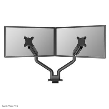 Neomounts by Newstar s DS70S-950BL2 - Mounting kit (2 mounting arms) - full-motion - for 2 monitors - aluminium - black - screen size: 17"-35" - desk-mountable (DS70S-950BL2)