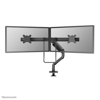 Neomounts by Newstar s DS75S-950BL2 NEXT One - Mounting kit (grommet mount, monitor arm, clamp mounting base) - full-motion - for 2 LCD displays - aluminium - black - screen size: 17"-27" - desk-mountable (DS75S-950BL2)