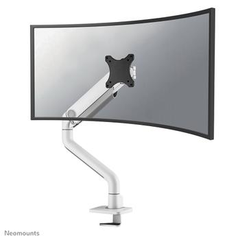 Neomounts by Newstar s DS70S-950WH1 - Mounting kit (desk mounting arm) - full-motion - for Monitor - aluminium - white - screen size: 17"-49" (DS70S-950WH1)