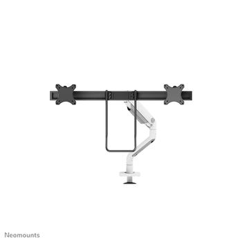 Neomounts by Newstar s DS75S-950WH2 - Mounting kit (desk mounting arm) - full-motion - for 2 LCD displays - aluminium - white - screen size: 17"-32" (DS75S-950WH2)