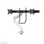 Neomounts by Newstar s DS75S-950WH2 - Mounting kit (desk mounting arm) - full-motion - for 2 LCD displays - aluminium - white - screen size: 17"-32" (DS75S-950WH2)