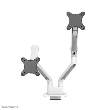 Neomounts by Newstar Select Desk Mount Double Display Topfix Clamp and Grommet (DS70S-950WH2)