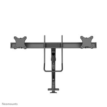Neomounts by Newstar Select Desk Mount Double Display Crossbar Topfix Clamp and Grommet (DS75S-950BL2)