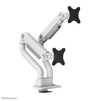 Neomounts by Newstar Select Desk Mount Double Display Topfix Clamp and Grommet (DS70S-950WH2)