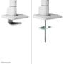 Neomounts by Newstar s DS75S-950WH2 - Mounting kit (desk mounting arm) - full-motion - for 2 LCD displays - aluminium - white - screen size: 17"-32" (DS75S-950WH2)