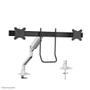 Neomounts by Newstar s DS75S-950WH2 - Mounting kit (desk mounting arm) - full-motion - for 2 LCD displays - aluminium - white - screen size: 17"-32" (DS75S-950WH2)